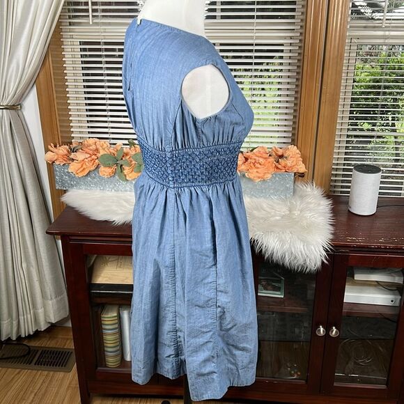 Kate Spade Chambray Blair Dress with Smocking Size 0 - Picture 7 of 12